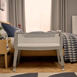 SnuzPod Studio Bedside Crib - Oslo -Beautiful Bambino 02.Studio Oslo Hero