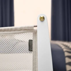 SnuzPod Studio Bedside Crib - Paris -Beautiful Bambino 04.Studio Paris Detail