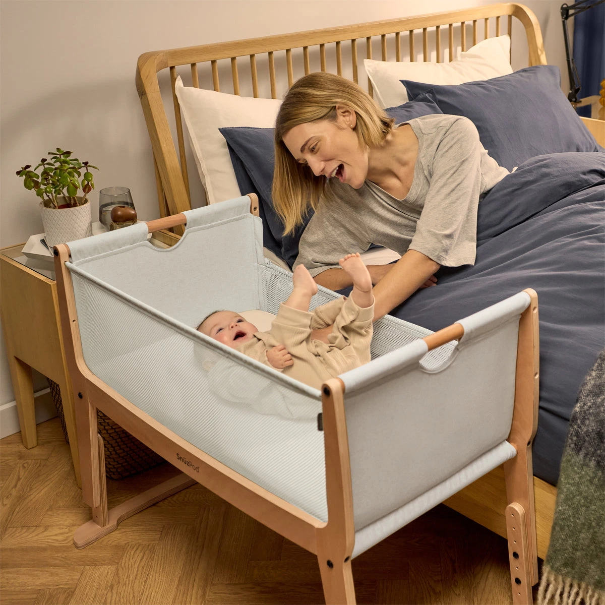 SnuzPod Studio Bedside Crib Bundle | Stockholm 16 SnuzPod Studio Bedside Crib Bundle | Stockholm - Image 14