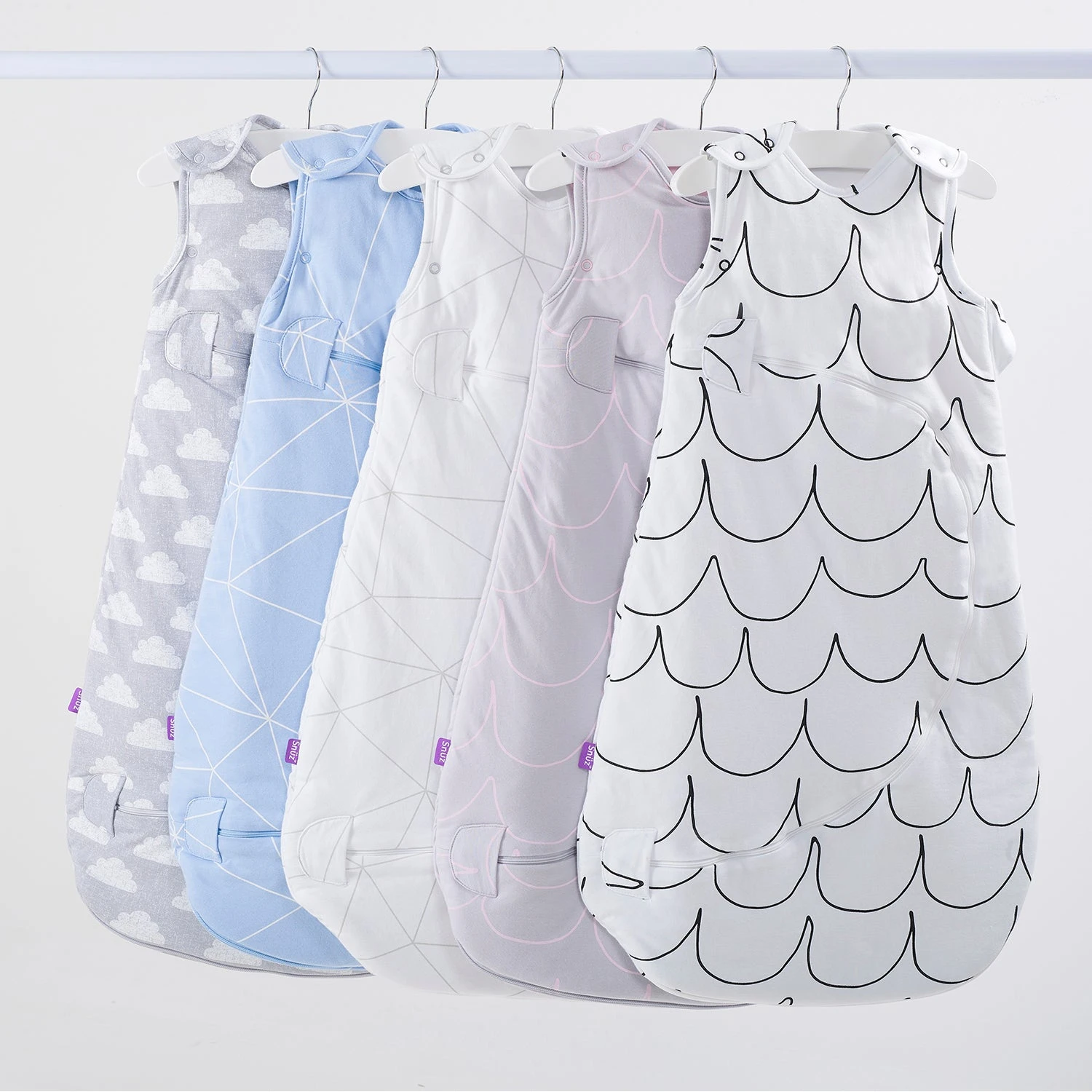 SnuzPouch Sleeping Bag - Cloud 8 SnuzPouch Sleeping Bag - Cloud - Image 7