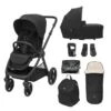 Maxi-Cosi Oxford 7-Piece Essential Bundle - Twillic Black -Beautiful Bambino 1980390300 2024 maxicosi stroller urban oxford 7pcsbundle twillicblack bundle 35044