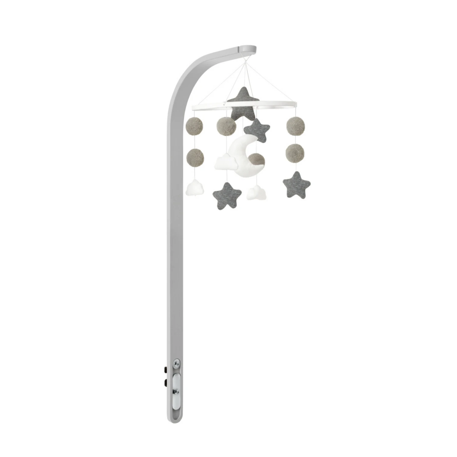 Snuz Baby Mobile - Haze Grey 3 Snuz Baby Mobile - Haze Grey