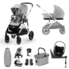 Cybex Gazelle S + Cloud T Luxury Bundle - Stone Grey 2 Cybex Gazelle S + Cloud T Luxury Bundle - Stone Grey -Beautiful Bambino 1 1f3e5a0c 8023 4e56 a43e b3fa622cbc75