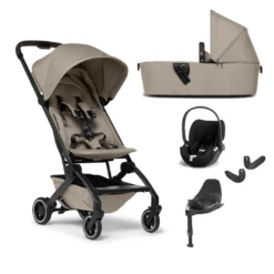 Joolz Aer+ Pushchair & Cloud T Travel System - Sandy Taupe -Beautiful Bambino 1 2c6118ac 8f02 4700 914e e693b3ac719b