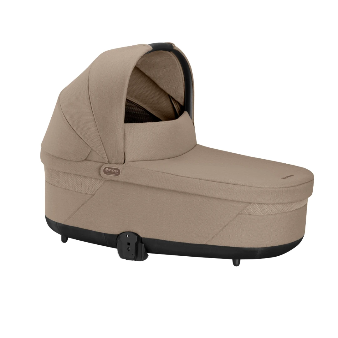 Cybex Cot S Lux - Almond Beige | Taupe 4 Cybex Cot S Lux - Almond Beige | Taupe - Image 2
