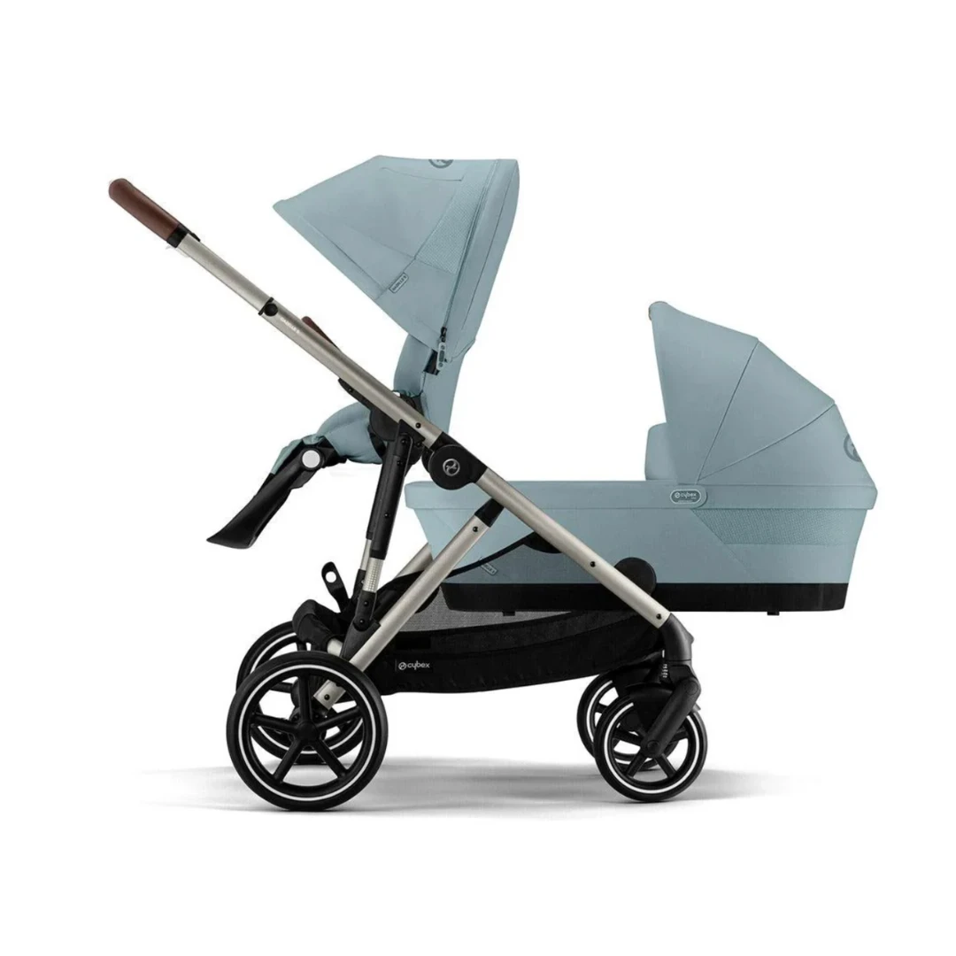 Cybex Gazelle S Double Pushchair| Stormy Blue 4 Cybex Gazelle S Double Pushchair| Stormy Blue - Image 2