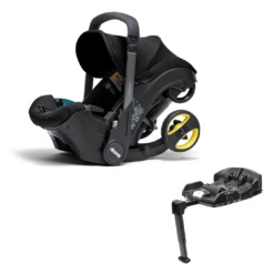 Doona I Car Seat & Stroller + Isofix Base - Nitro Black