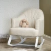 Obaby Round Back Rocking Chair – White/Oatmeal -Beautiful Bambino 1 ece4d9e7 bce3 4360 a3ff 5d4b3ecb3dfc