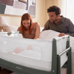 SnuzPod4 Bedside Crib - Sage 12 SnuzPod4 Bedside Crib - Sage -Beautiful Bambino 2.SP4Sage BabyLifestyle LR