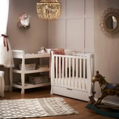 Obaby Stamford Space Saver 2 Piece Room Set | White