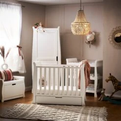 Obaby Stamford Space Saver 3 Piece Room Set | White