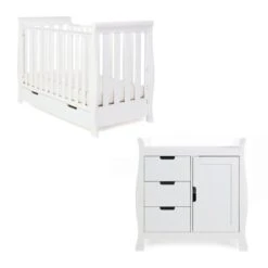 Obaby Stamford Mini 2 Piece Room Set | White 10 Obaby Stamford Mini 2 Piece Room Set | White -Beautiful Bambino 20OB2502D2 01s