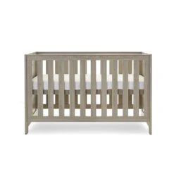 Obaby Nika Cot Bed - Grey Wash 11 Obaby Nika Cot Bed - Grey Wash -Beautiful Bambino 21OB1014D3 12