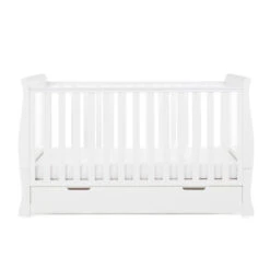 Obaby Stamford Classic Cot Bed - White 18 Obaby Stamford Classic Cot Bed - White -Beautiful Bambino 21OB2502 05