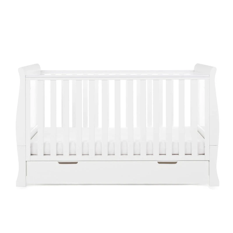 Obaby Stamford Classic Cot Bed - White 6 Obaby Stamford Classic Cot Bed - White - Image 4