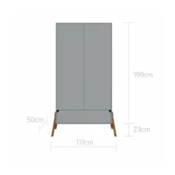 Lotta 3 Piece Nursery Furniture Room Set | Grey -Beautiful Bambino 25 e59e3ced beed 47df b4c8 11b5a6830e68