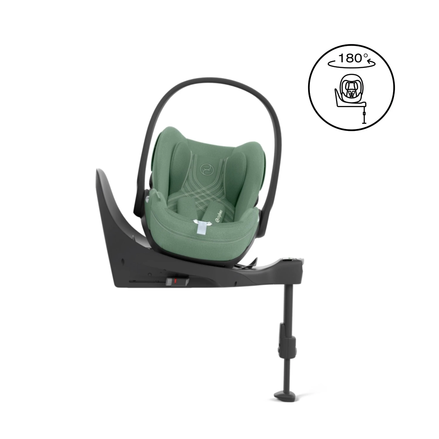 Cybex Cloud T I-Size Car Seat Plus - Leaf Green 4 Cybex Cloud T I-Size Car Seat Plus - Leaf Green - Image 2