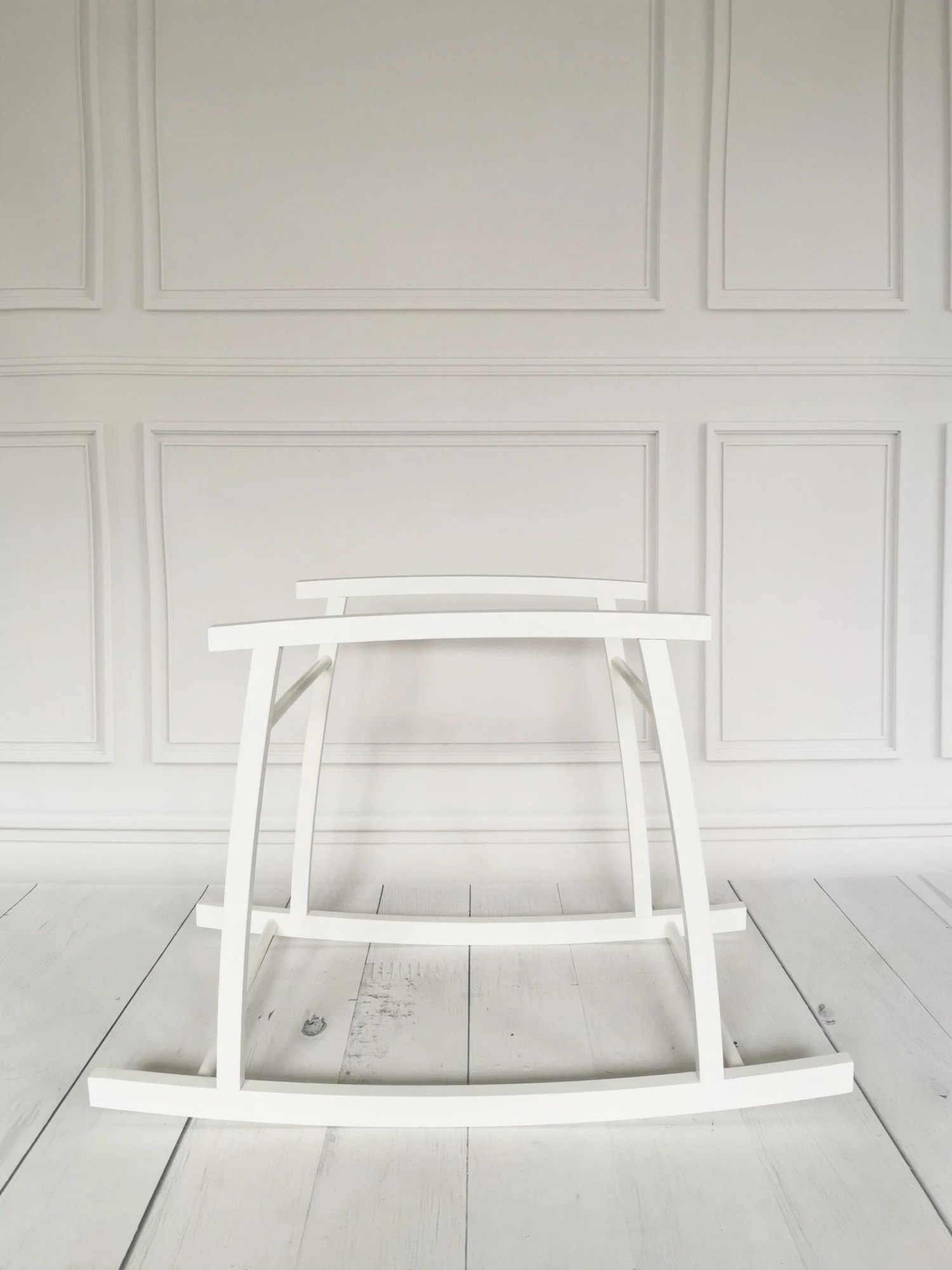 Crochet Moses Basket - Light Grey 4 Crochet Moses Basket - Light Grey - Image 2