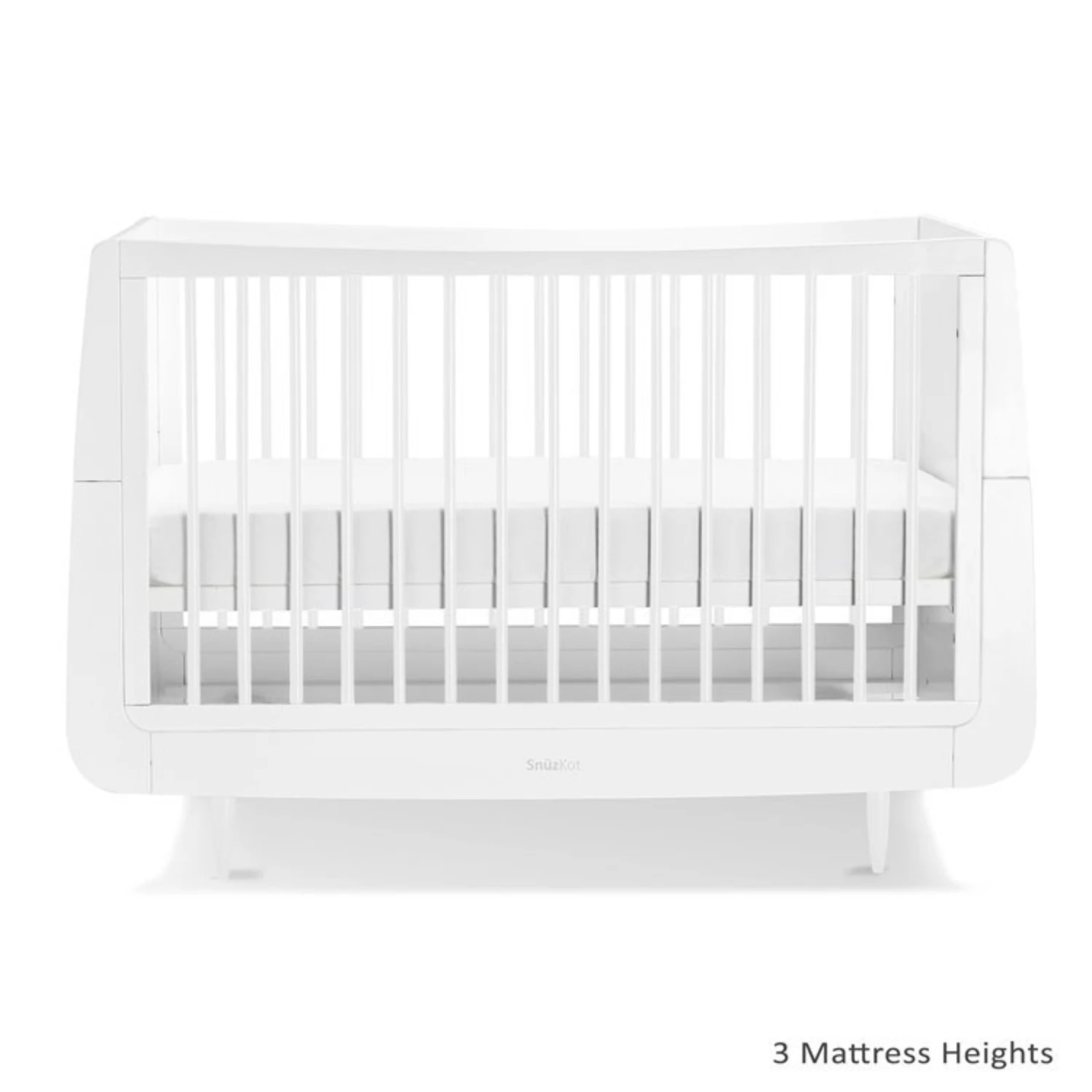 SnuzKot Skandi 3 Piece Nursery Furniture Set - White 6 SnuzKot Skandi 3 Piece Nursery Furniture Set - White - Image 4