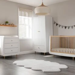 SnuzKot Skandi 3 Piece Nursery Furniture Set - Natural -Beautiful Bambino 3401 main