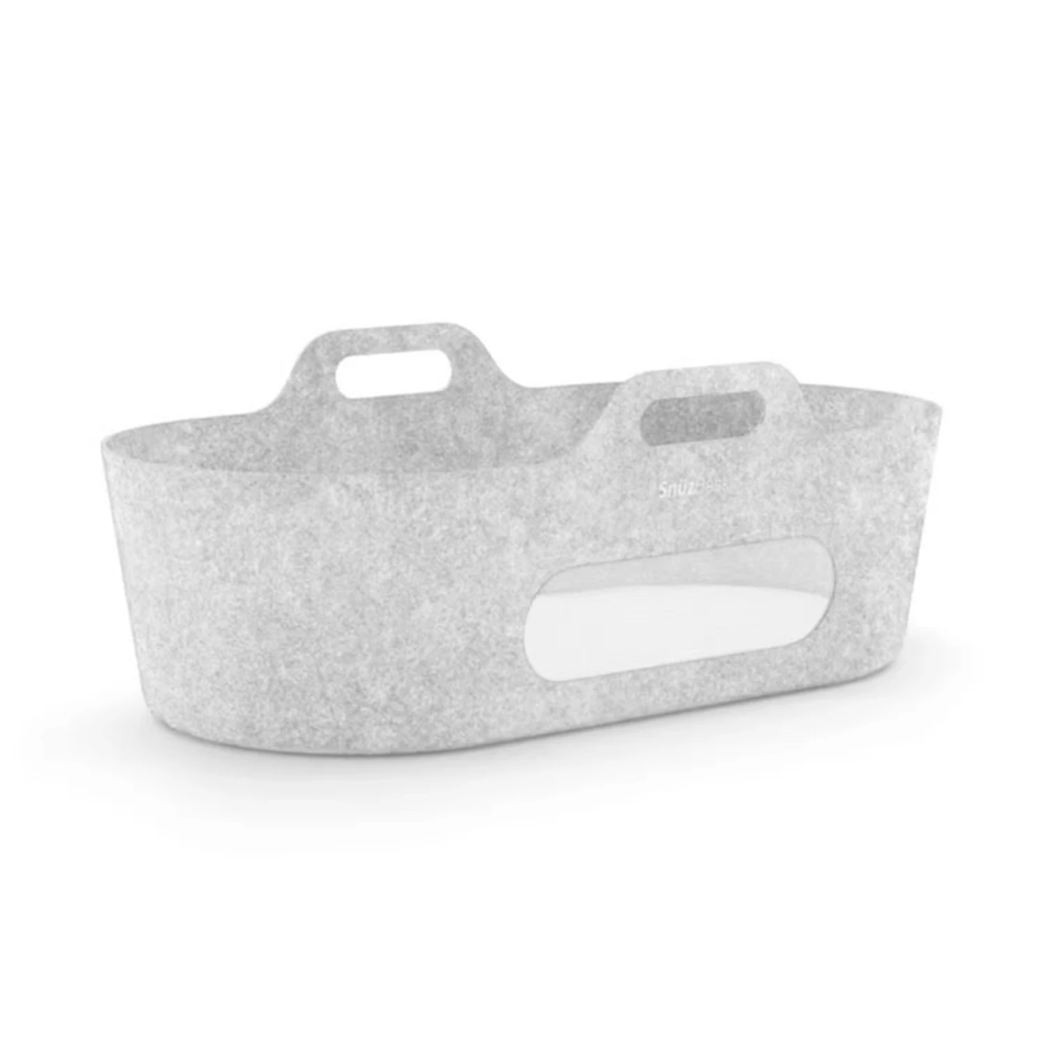 SnuzBaskit Light Grey Moses Basket & Natural Stand 5 SnuzBaskit Light Grey Moses Basket & Natural Stand - Image 3