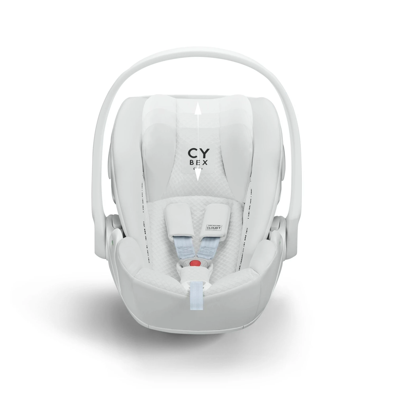 CYBEX Cloud T I-Size Baby Car Seat – Urban Mobility Collection | White 6 CYBEX Cloud T I-Size Baby Car Seat – Urban Mobility Collection | White - Image 4