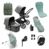 Bugaboo Fox 5 Ultimate Cybex Cloud T Bundle - Forest Green
