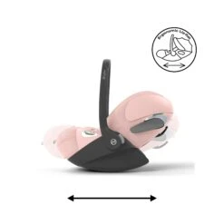 Cybex Cloud T I-Size Car Seat Plus - Peach Pink -Beautiful Bambino 3 86ababe0 9df9 41fe b9e4 fb90a365fb19