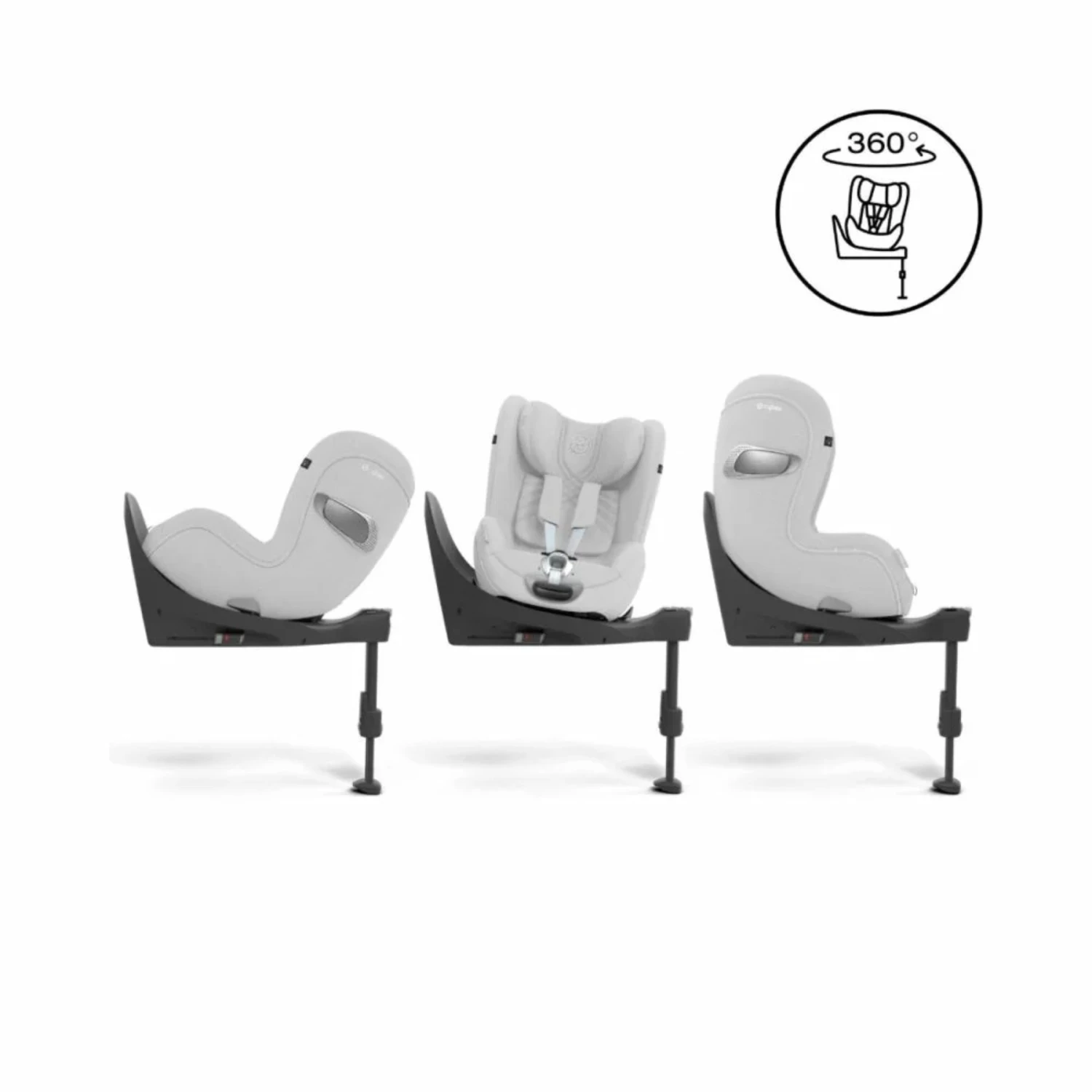 Cybex Sirona T I-Size Plus Car Seat - Platinum White 6 Cybex Sirona T I-Size Plus Car Seat - Platinum White - Image 4