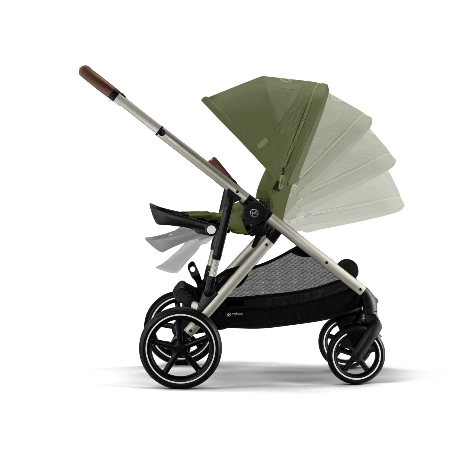 Cybex Gazelle S Pushchair | Moss Green 5 Cybex Gazelle S Pushchair | Moss Green - Image 3