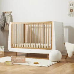 SnuzKot Skandi Cot Bed - The Natural Edit Oak 14 SnuzKot Skandi Cot Bed - The Natural Edit Oak -Beautiful Bambino 4.NaturalEdit SnuzKot Oak RoomsetA