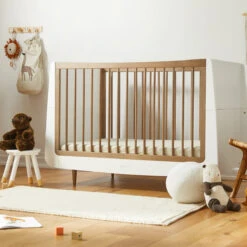 SnuzKot Skandi Cot Bed - The Natural Edit Walnut -Beautiful Bambino 4.NaturalEdit SnuzKot Walnut RoomsetA