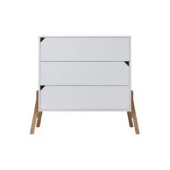 Lotta 3 Piece Nursery Furniture Room Set | White -Beautiful Bambino 40