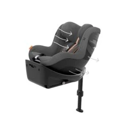 Cybex Sirona G I-Size Plus Car Seat - Lava Grey -Beautiful Bambino 4 1b6e430d 639c 4196 a4ac 808b469f9ce1