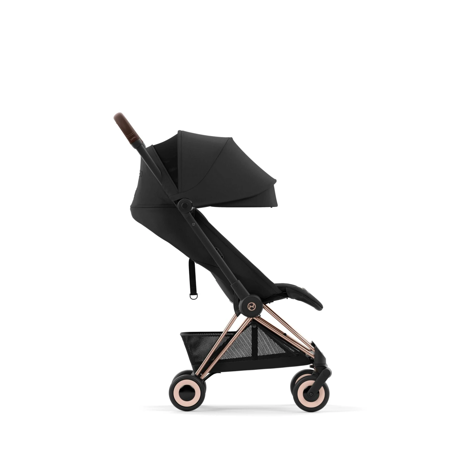 Cybex Coya Compact Stroller 2023 - Rose Gold, Sepia Black 6 Cybex Coya Compact Stroller 2023 - Rose Gold, Sepia Black - Image 4
