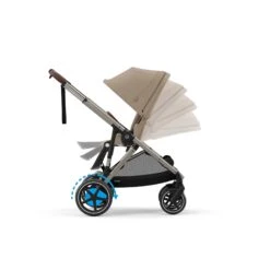 Cybex E-Gazelle S Double Pushchair - Almond Beige | Taupe -Beautiful Bambino 4 89e8ae7b e51c 4e63 9268 1f73ad0c962c 1