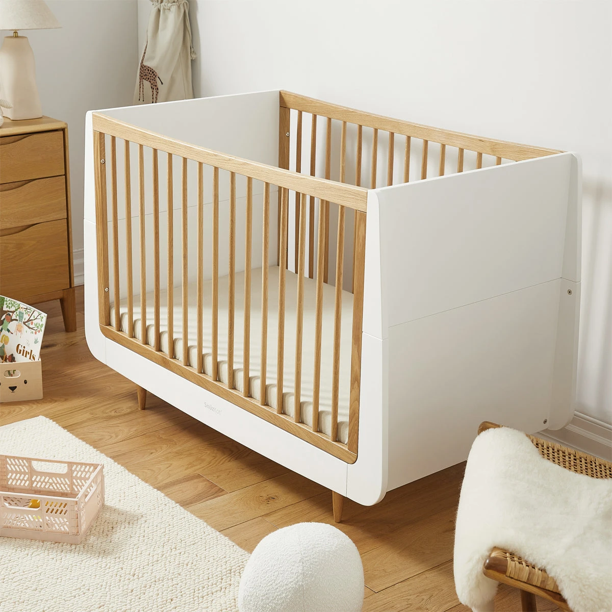 SnuzKot Skandi Cot Bed - The Natural Edit Oak 8 SnuzKot Skandi Cot Bed - The Natural Edit Oak - Image 6