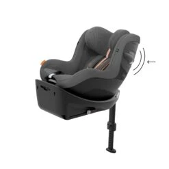 Cybex Sirona G I-Size Plus Car Seat - Lava Grey -Beautiful Bambino 5 04d0760d ff81 4610 825f 0c8fec0394a8