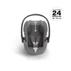 Cybex Cloud T I-Size Car Seat Plus - Mirage Grey -Beautiful Bambino 5 0b453aa2 e138 4d21 a24b 067a16e0f73d