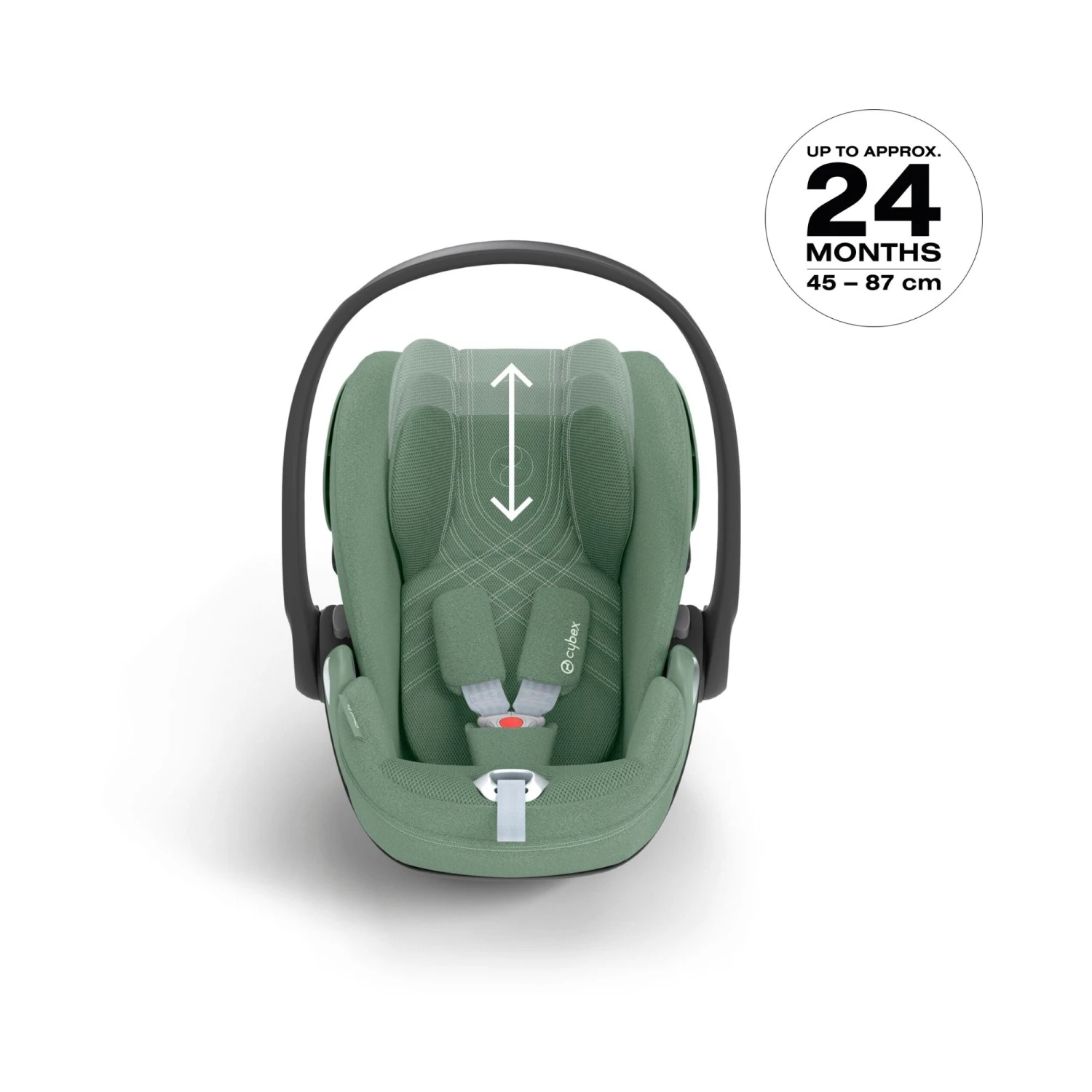 Cybex Cloud T I-Size Car Seat Plus - Leaf Green 7 Cybex Cloud T I-Size Car Seat Plus - Leaf Green - Image 5
