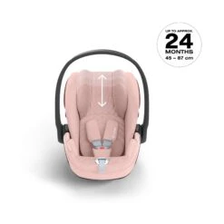 Cybex Cloud T I-Size Car Seat Plus - Peach Pink -Beautiful Bambino 5 c1fd25d3 1a99 4298 9e88 c3e6cb610df0