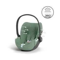 Cybex Cloud T I-Size Car Seat Plus - Leaf Green 16 Cybex Cloud T I-Size Car Seat Plus - Leaf Green -Beautiful Bambino 6 7eb94eae c9cf 4e58 bb35 0d19eca0454b