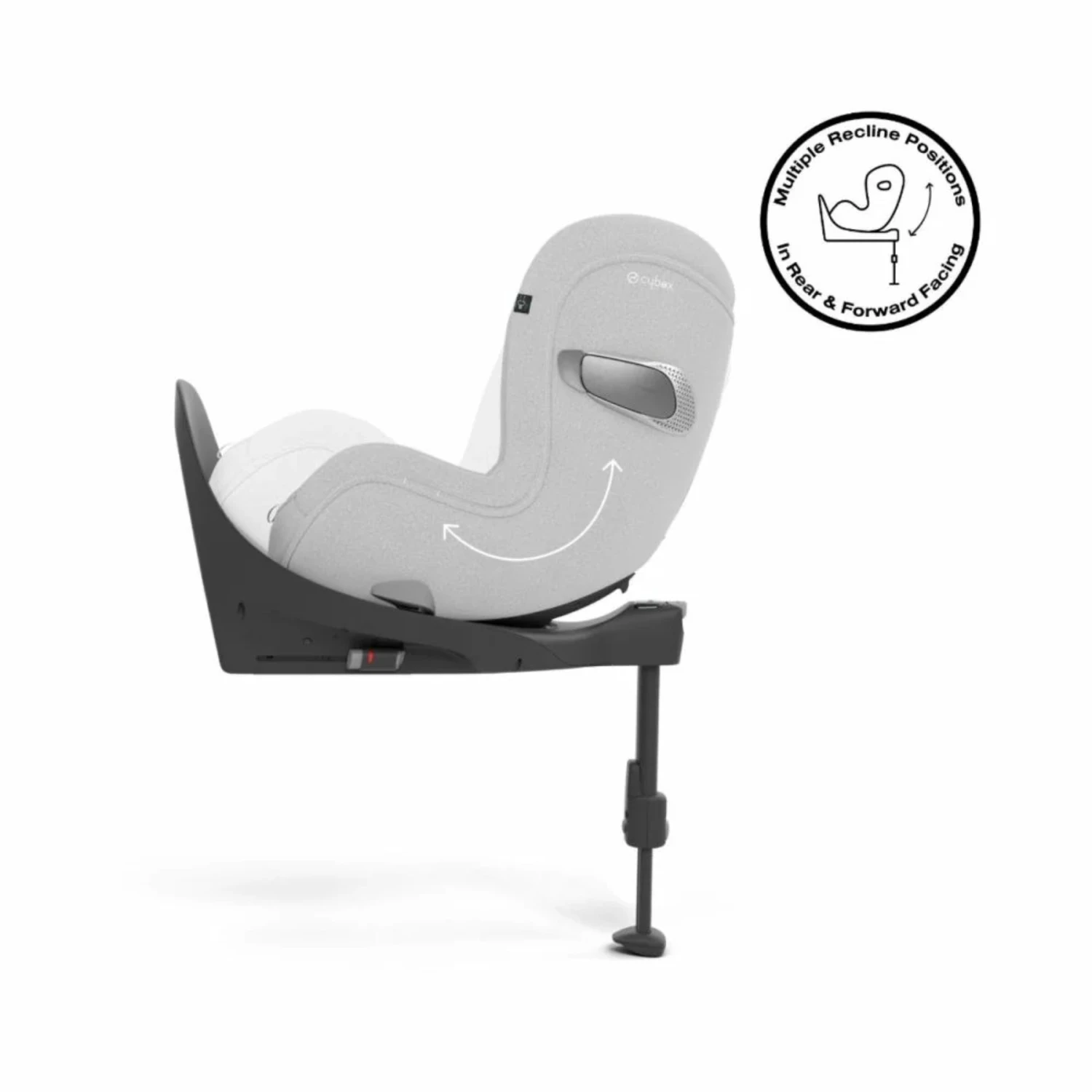 Cybex Sirona T I-Size Plus Car Seat - Platinum White 9 Cybex Sirona T I-Size Plus Car Seat - Platinum White - Image 7