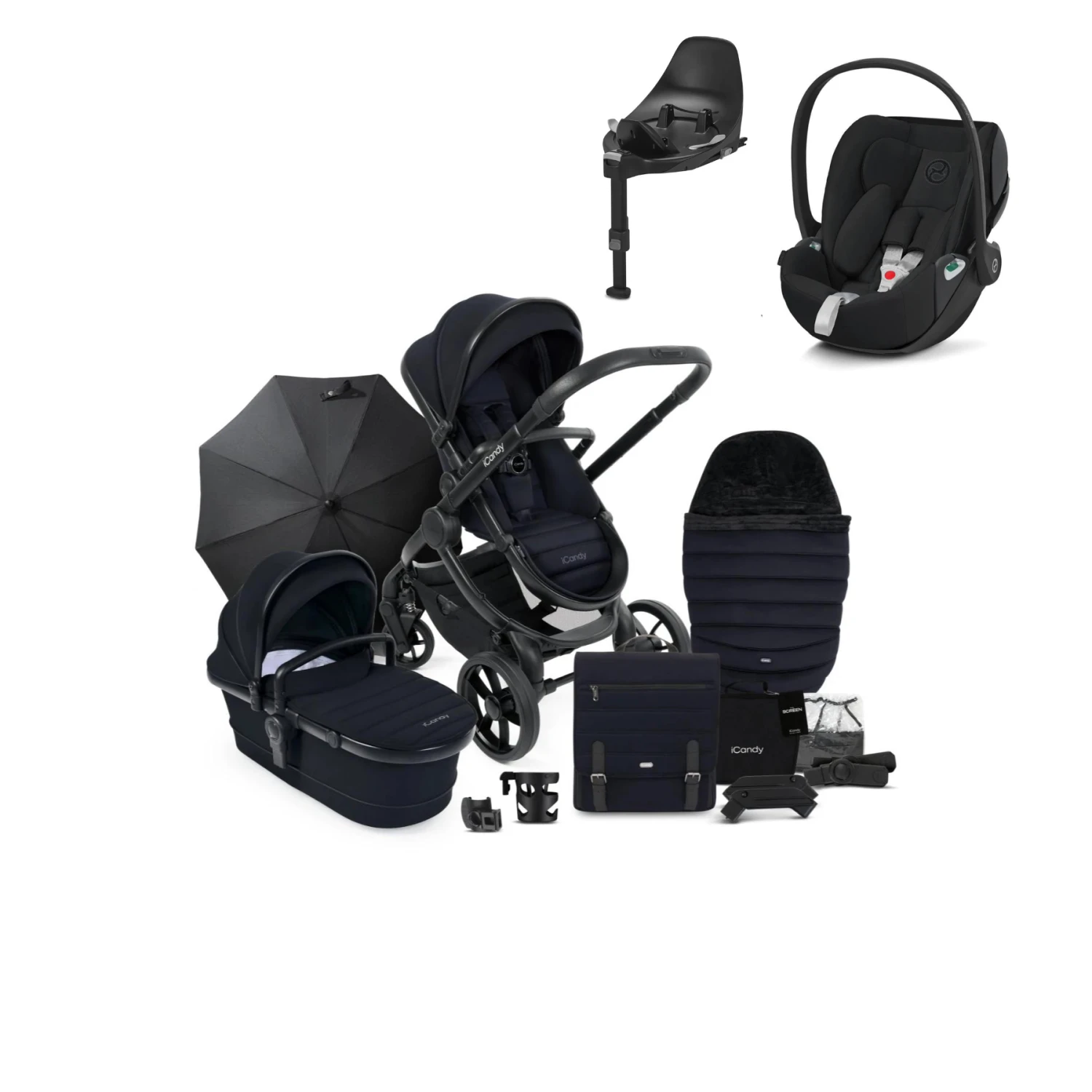 ICandy Peach 7 Cloud T Complete Bundle – Black Edition 3 ICandy Peach 7 Cloud T Complete Bundle – Black Edition