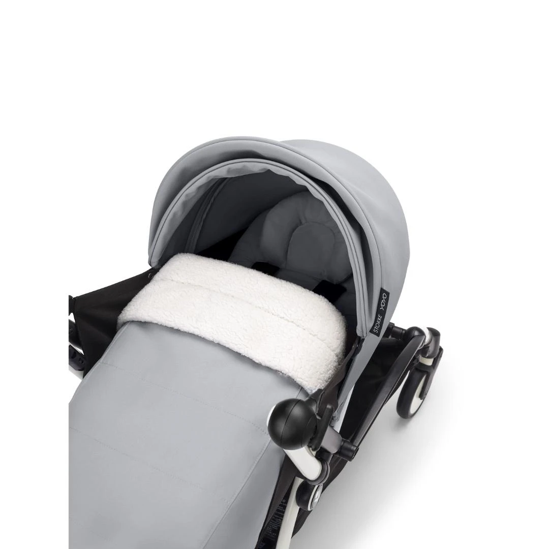 Stokke YOYO³ Stroller With Newborn Pack | Stone 5 Stokke YOYO³ Stroller With Newborn Pack | Stone - Image 3