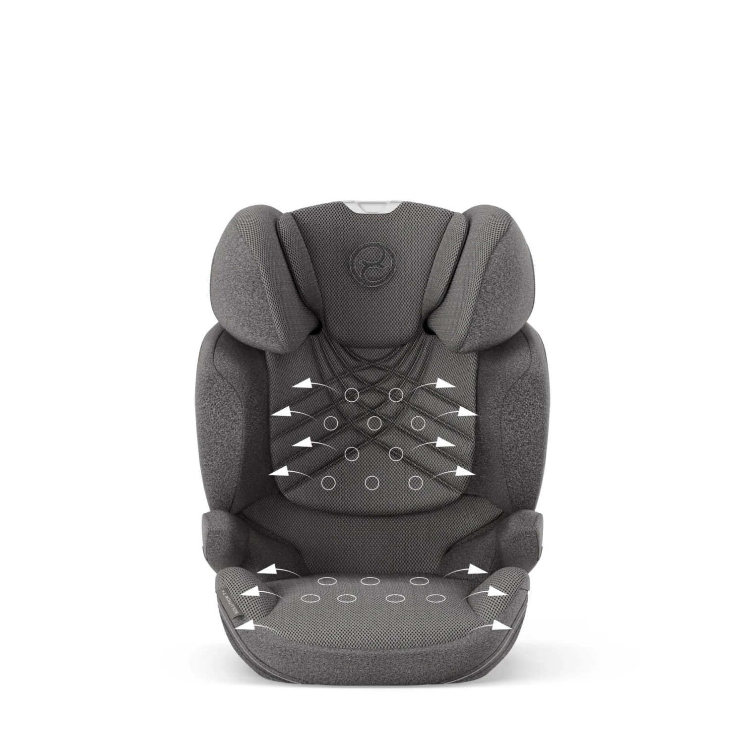 Cybex Solution T-Fix Plus Car Seat | Mirage Grey 7 Cybex Solution T-Fix Plus Car Seat | Mirage Grey - Image 5