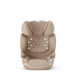 Cybex Solution T-Fix Plus Car Seat | Cozy Beige -Beautiful Bambino 7 c9b11a82 4a06 4abc 8e62 47f11740414c
