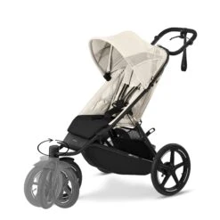 Cybex Avi Spin Stroller | Seashell Beige -Beautiful Bambino 7 d44ac421 09f8 44be 84ac df010260dc41