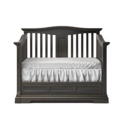 Imperio Convertible Crib / Open Back -Beautiful Bambino 8501 OilGrey DayBed