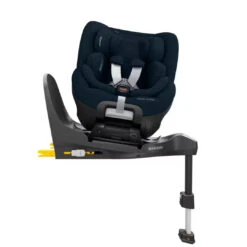 Maxi-Cosi Mica 360 Pro SlideTech | Authentic Blue 11 Maxi-Cosi Mica 360 Pro SlideTech | Authentic Blue -Beautiful Bambino 8549477110 2023 maxicosi carseat babytoddlercarseat mica360pro blue authenticblue 90degrees side